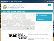 Tablet Screenshot of hsdc.hawaii.gov