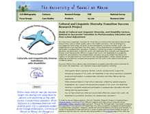 Tablet Screenshot of cld.hawaii.edu