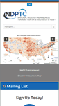 Mobile Screenshot of ndptc.hawaii.edu