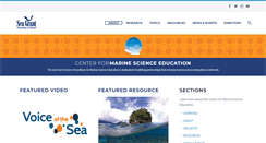Desktop Screenshot of mse.seagrant.soest.hawaii.edu