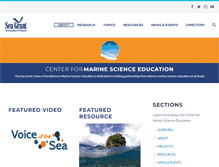 Tablet Screenshot of mse.seagrant.soest.hawaii.edu