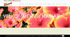 Desktop Screenshot of hawaii.dk