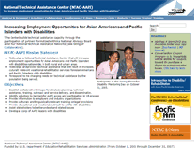Tablet Screenshot of ntac.hawaii.edu