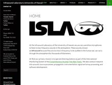 Tablet Screenshot of isla.hawaii.edu