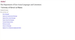 Desktop Screenshot of eall.hawaii.edu